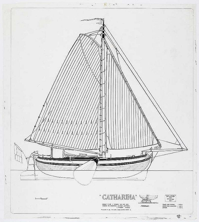 Boeier Catharina 1904 ship model plans