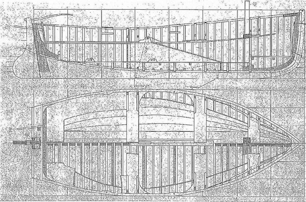 Sailboat Lagoas 1995 ship model plans