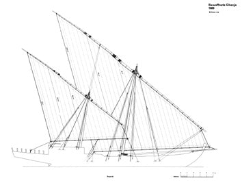 Bewaffnete Ghanja ship model plans