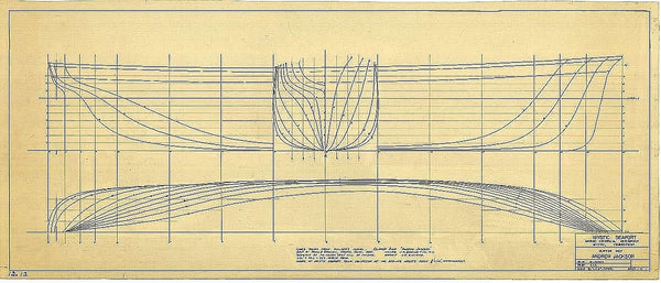 Clipper Andrew Jackson 1855 ship model plans