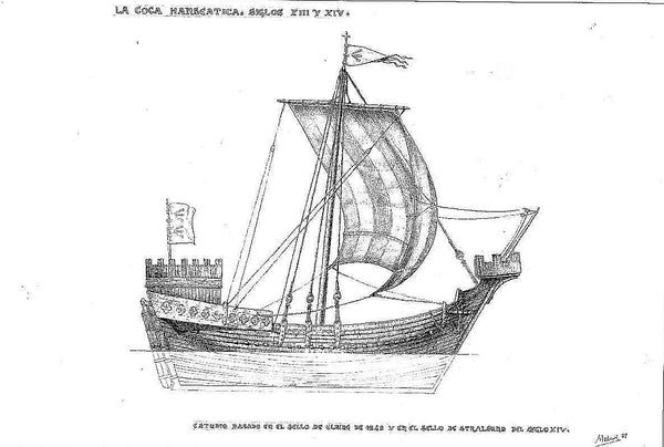 Cog (Hansa) XIIIc ship model plans