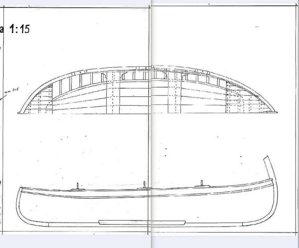 Boat Gozzo Ligure ship model plans