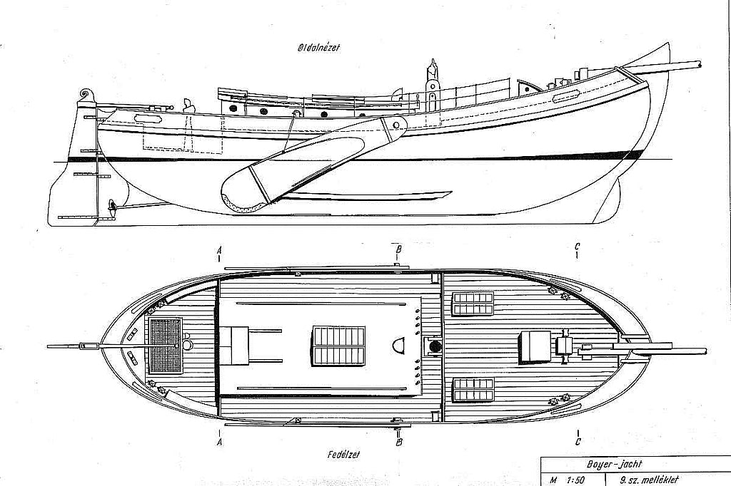 Boeier Yacht XXc ship model plans