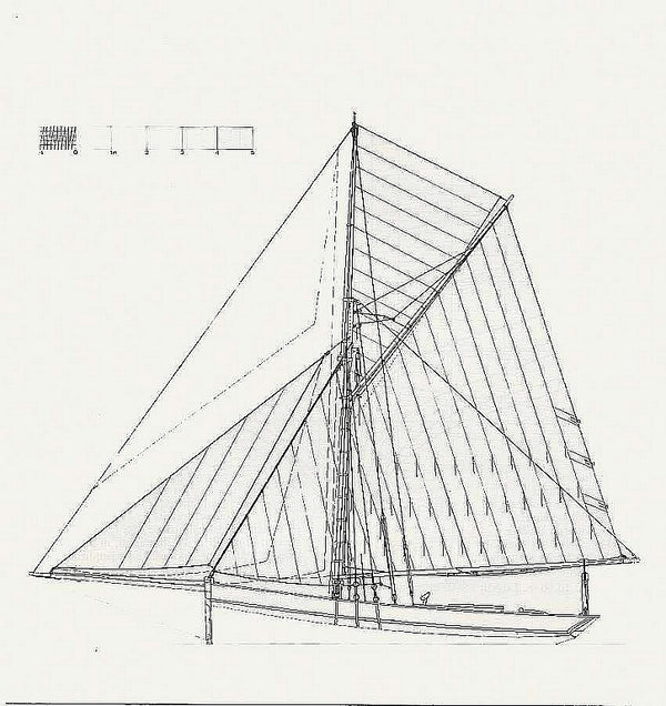 Cutter Dundee ship model plans