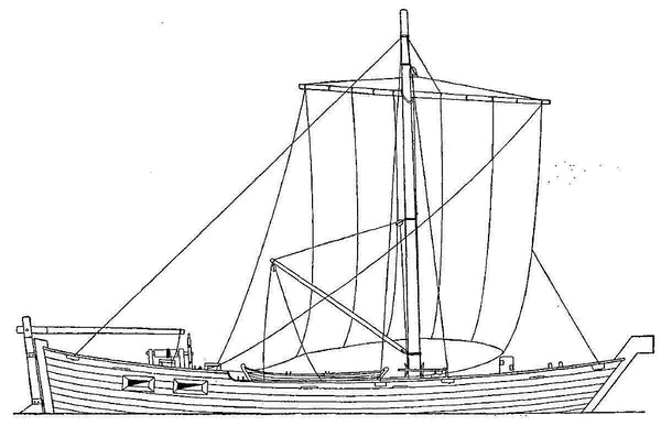 Fishing Boat Koch 1640 ship model plans