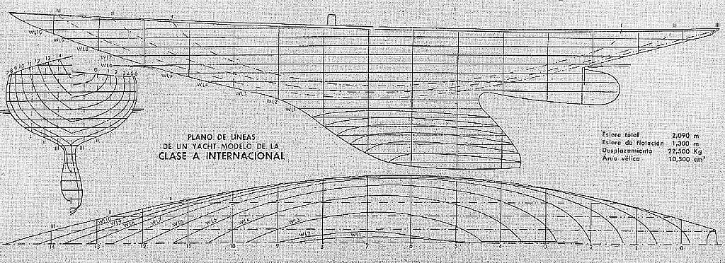 Yacht Class A ship model plans